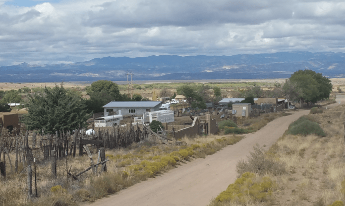 View of La Bajada Village