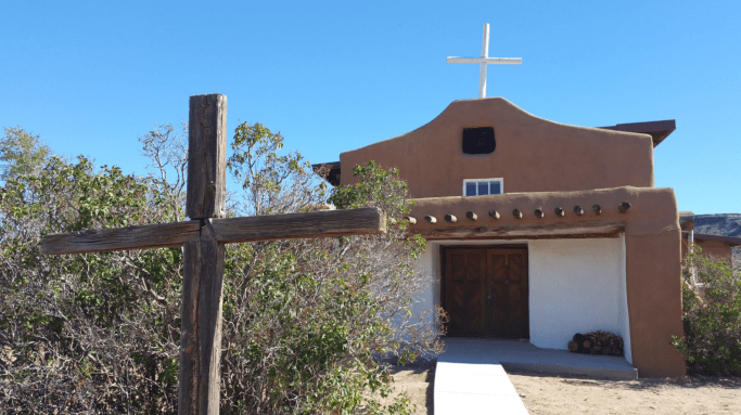San Miguel Church, La Bajada, NM